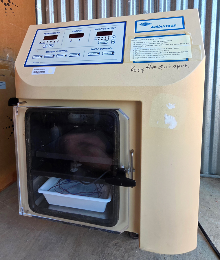 VirTis AdVantage EL 2 L Benchtop Freeze Dryer Lyophilizer, S/N 214600, photo 3 of 15