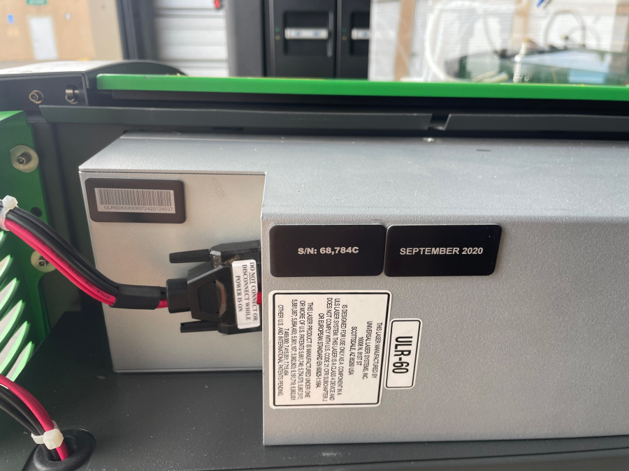 Universal Laser Systems VLS3.60DT 60W CO2 Laser Engraver Cutter ULR-60, photo 9 of 17