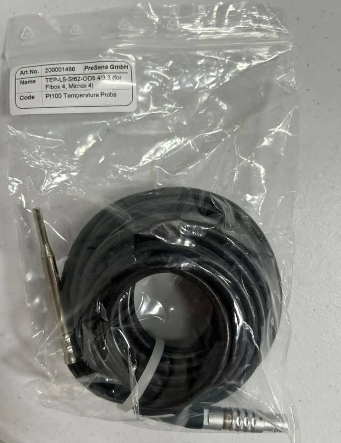 PreSens Microx 4 Portable Fiber-Optic Dissolved Oxygen Meter with PM-PSt7-02 Microsensor, Pt100 Probe, Software and Case - NEW, photo 8 of 16
